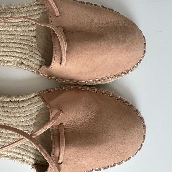 Eileen Fisher Espadrille Sandals Tan Size 7 - Picture 8 of 11